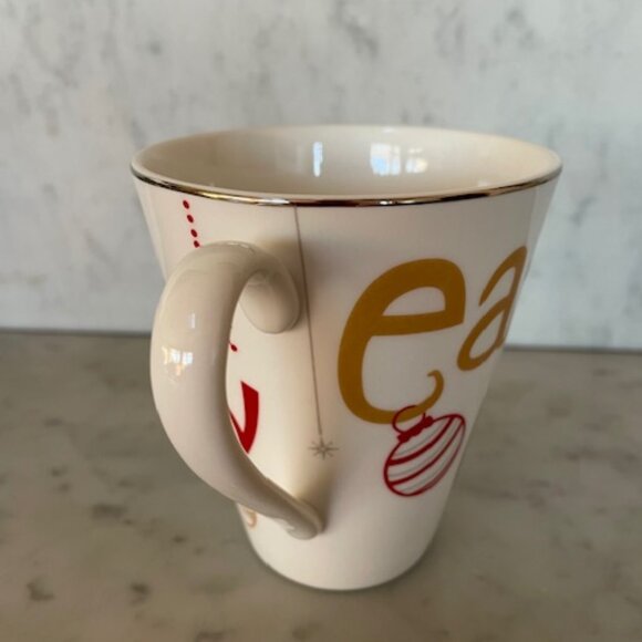 LENOX Mug Eat Drink Be Merry 10 ounces - Picture 3 of 11